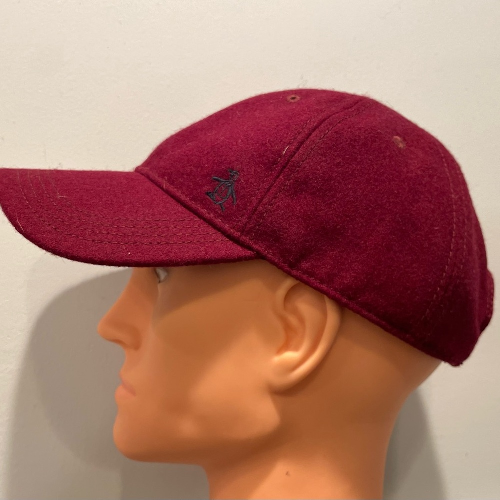 Original Penguin Men's Burgundy Cap